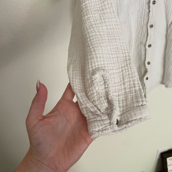 Kennedy cotton button down size medium small signs of wear and stains (pictured) - Picture 5 of 14